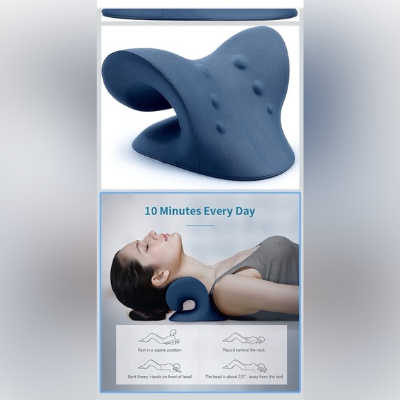Restcloud Other - New RestCloud Blue Foam Neck and Shoulder Relaxer